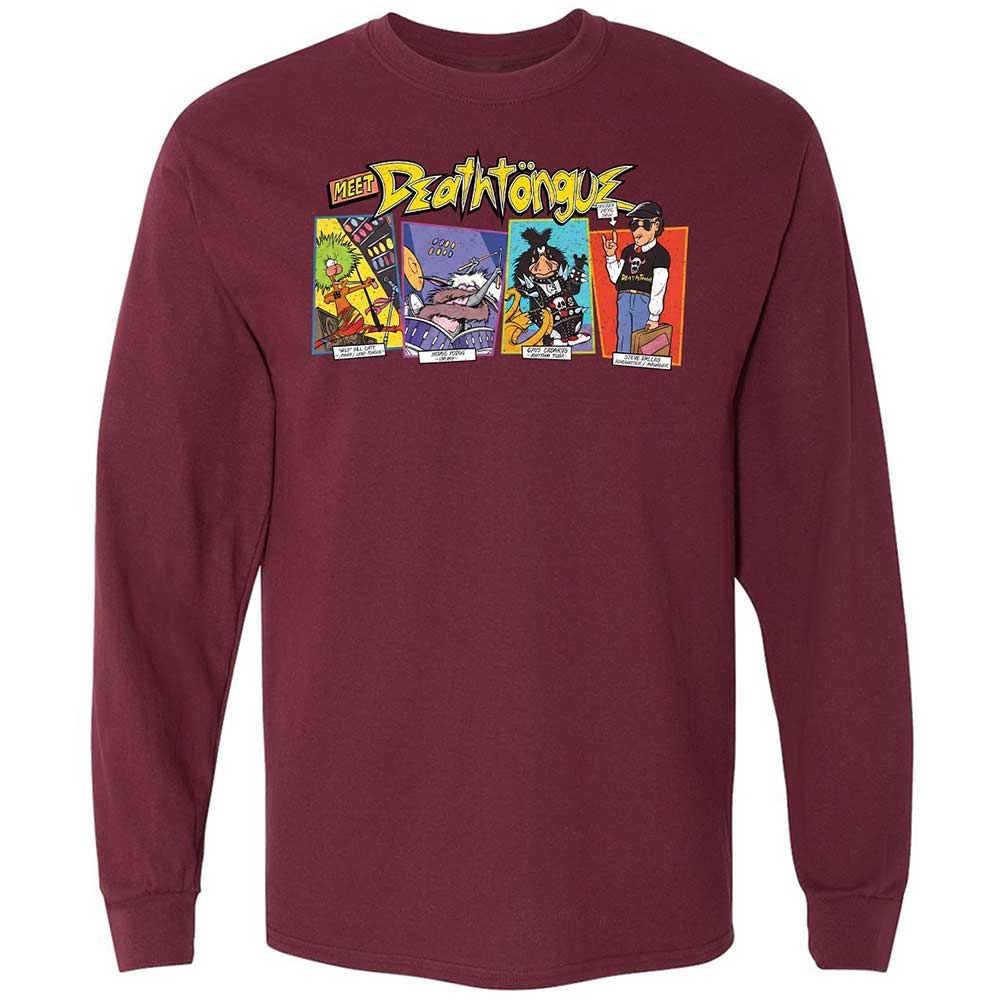 Long Sleeve T-Shirt - FCUVLTMR - Maroon - 6