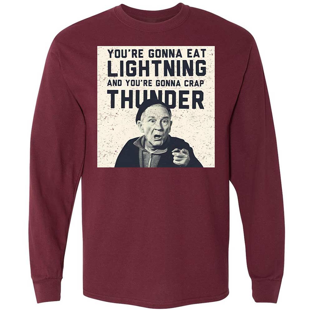 Long Sleeve T-Shirt - DV7CLR8A - Maroon - 6
