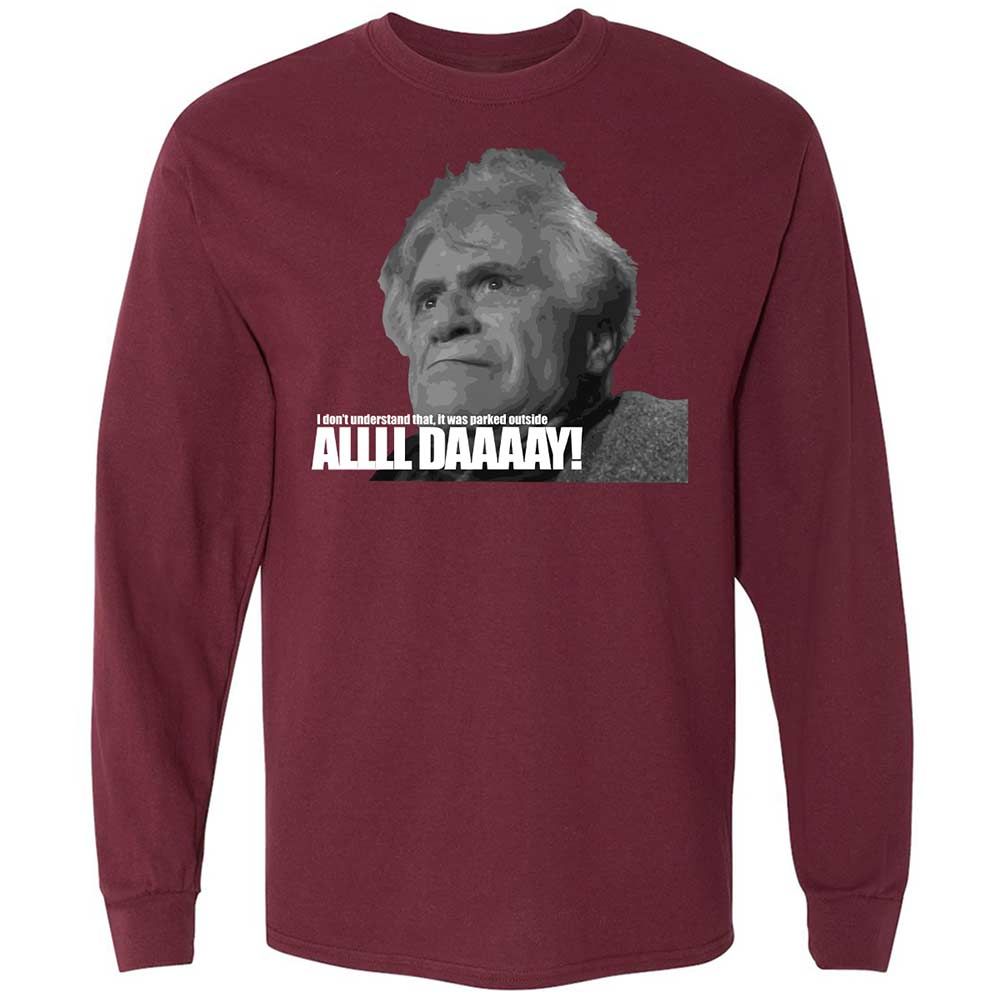 Long Sleeve T-Shirt - MMHCP4LX - Maroon - 6