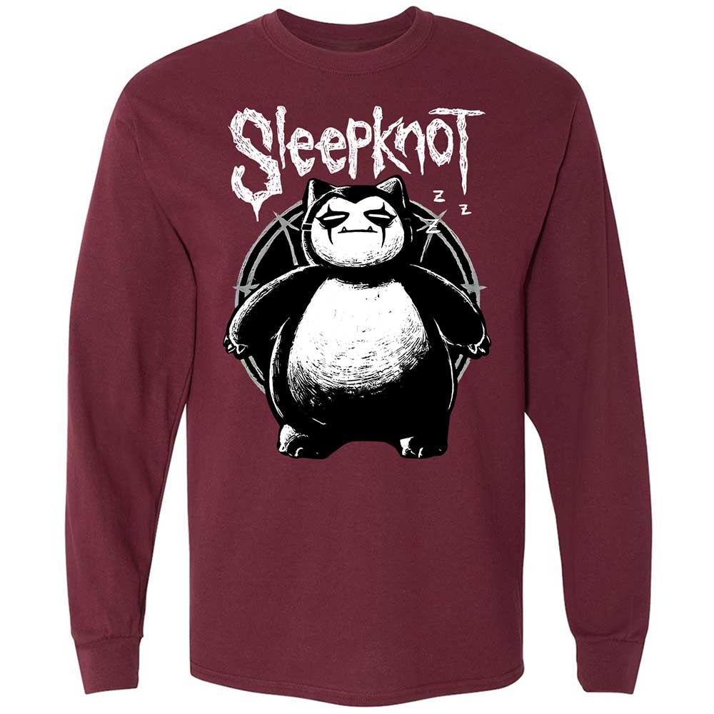 Long Sleeve T-Shirt - 5HW84QQG - Maroon - 6