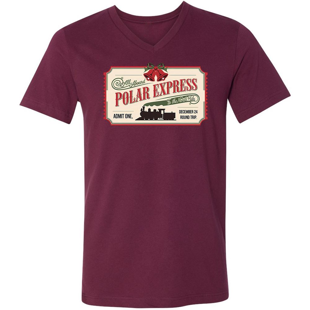 Polar Express Ticket - Maroon - 6