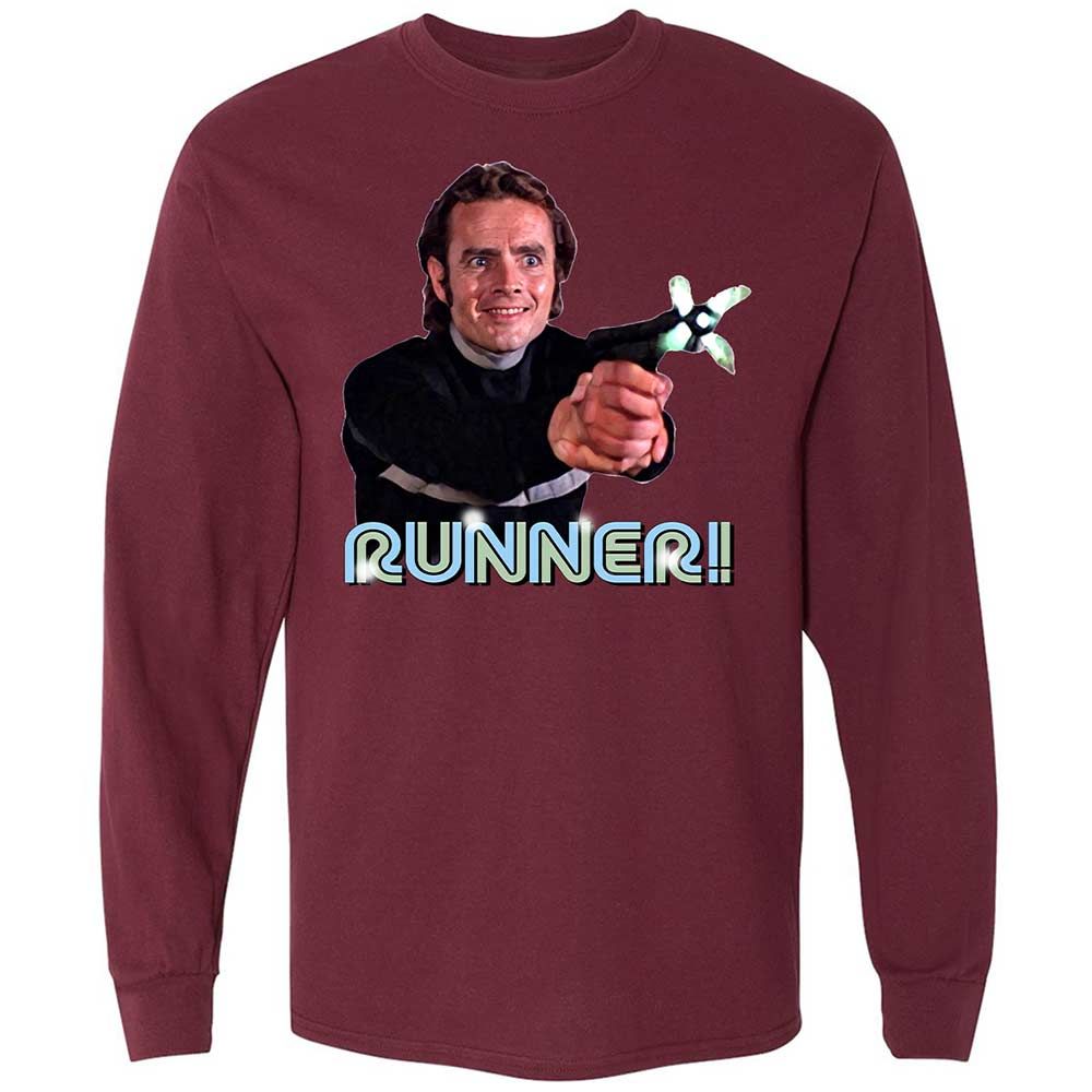 Long Sleeve T-Shirt - M3EV1N56 - Maroon - 6