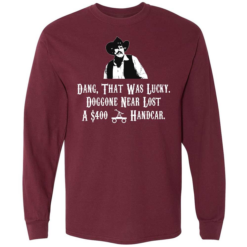 Long Sleeve T-Shirt - G6AA35H7 - Maroon - 6