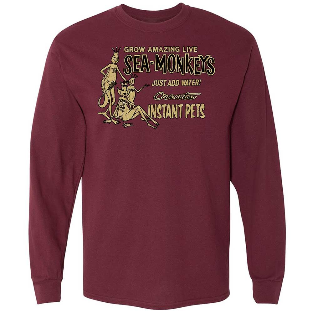 Sea Monkeys - Maroon - 6