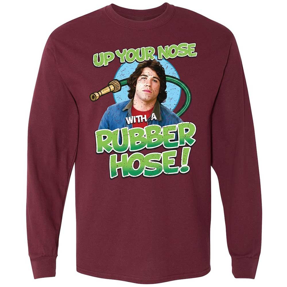 Long Sleeve T-Shirt - ZU1E8339 - Maroon - 6
