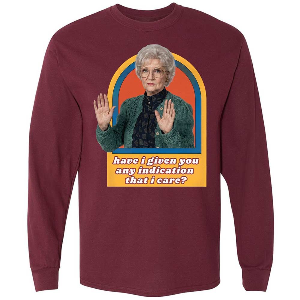Long Sleeve T-Shirt - 3W8BPY9S - Maroon - 6
