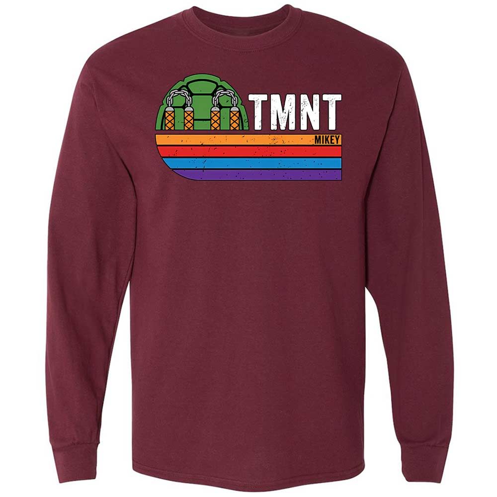Long Sleeve T-Shirt - EKTAERBK - Maroon - 6