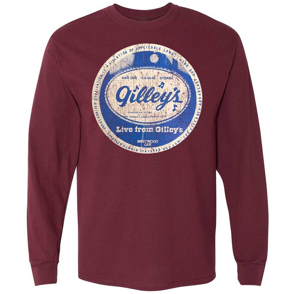 Long Sleeve T-Shirt - 7C5HPV6N - Maroon - 6