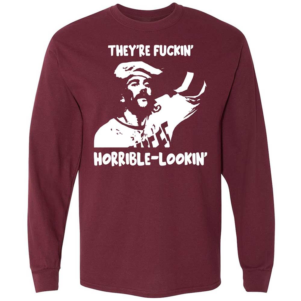 Long Sleeve T-Shirt - 97FLRZTA - Maroon - 6