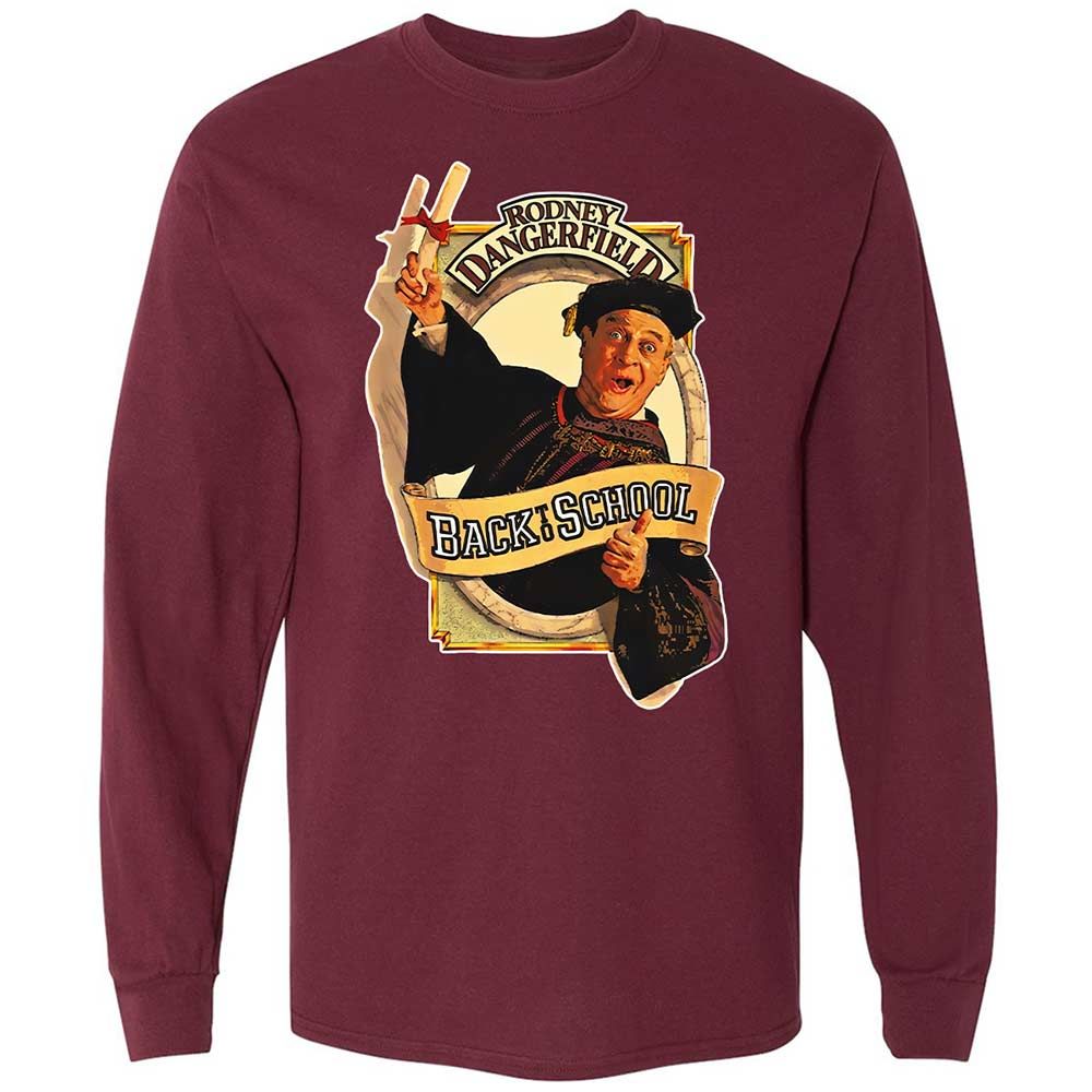 Long Sleeve T-Shirt - TDYJ72CT - Maroon - 6