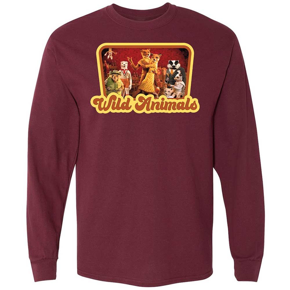 Wild Animals - Maroon - 6