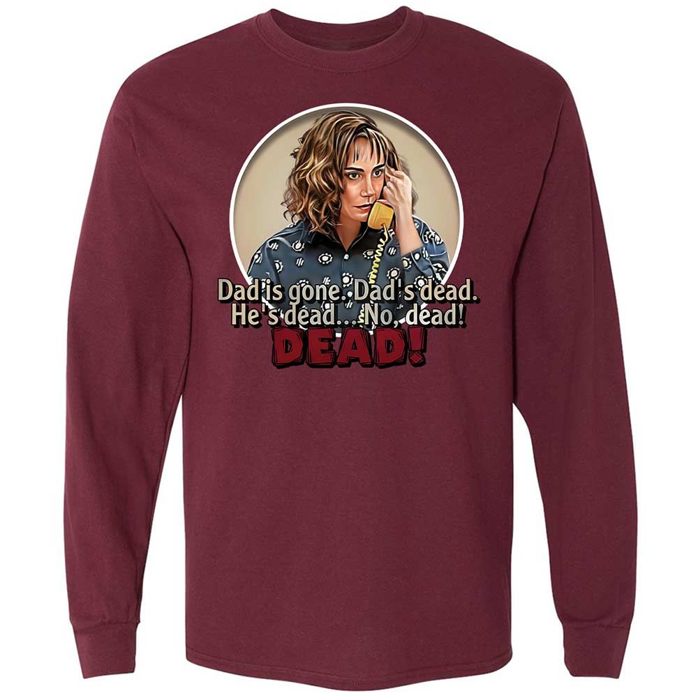 Long Sleeve T-Shirt - MD24U7AB - Maroon - 6