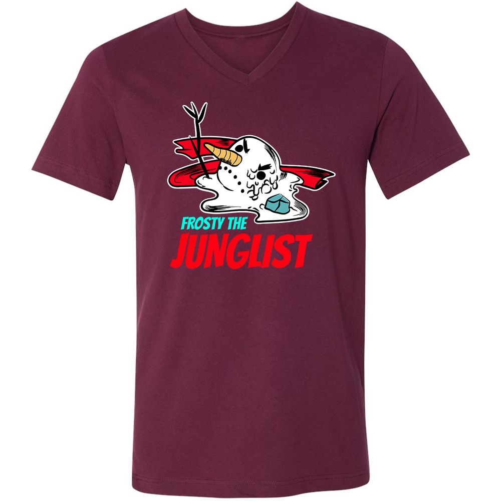 Frosty the Junglist - Maroon - 6
