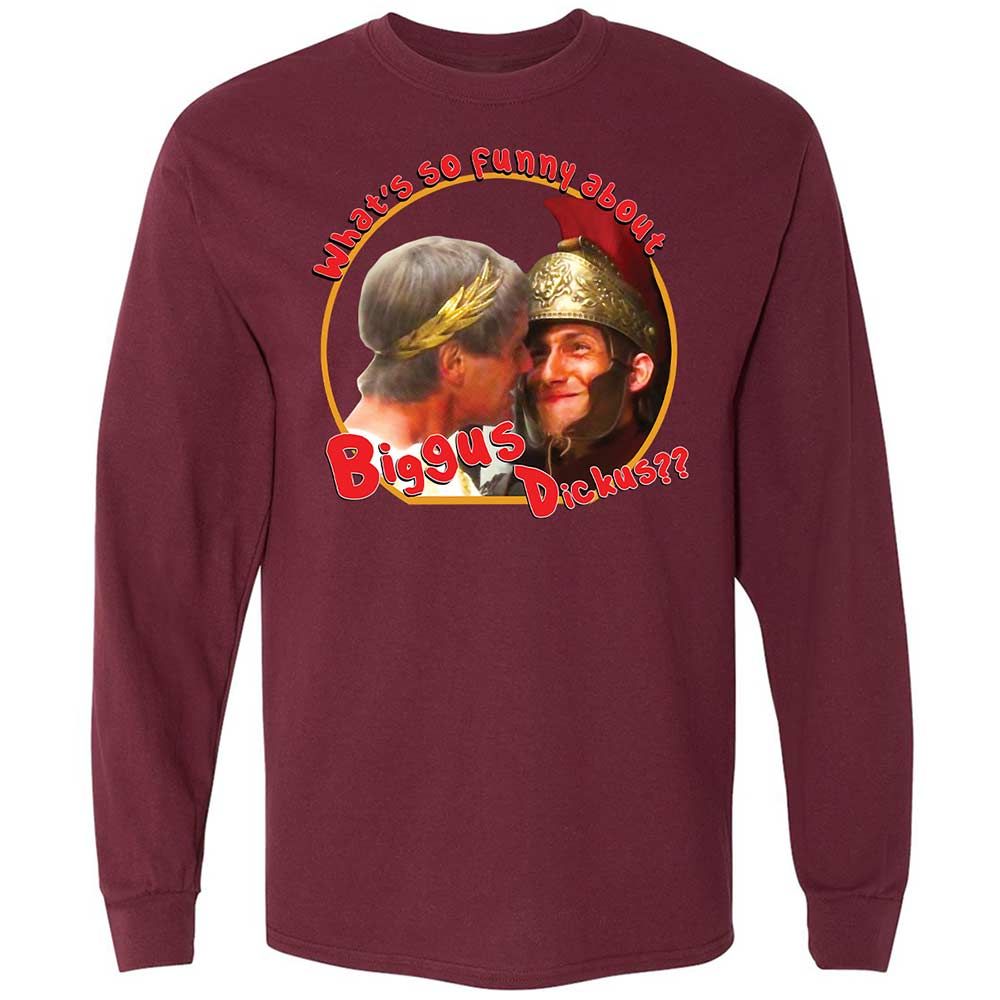 Long Sleeve T-Shirt - KDB7RB9R - Maroon - 6
