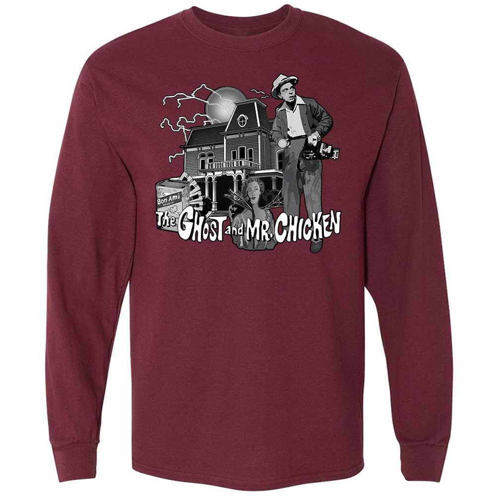 Long Sleeve T-Shirt - WJQ1MJ4L - Maroon - 6