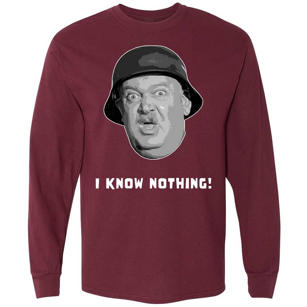 Long Sleeve T-Shirt - PHBKE2UV - Maroon - 6