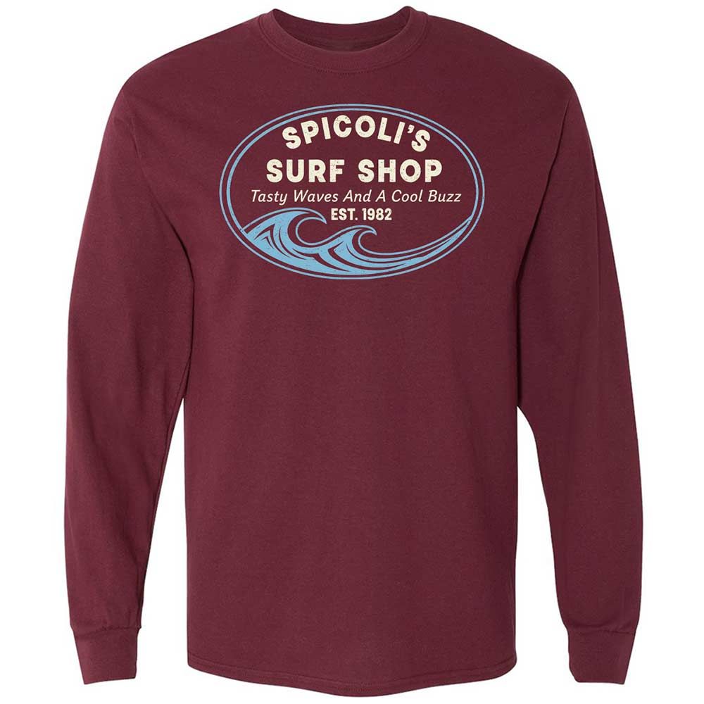Long Sleeve T-Shirt - RXD35KA9 - Maroon - 6