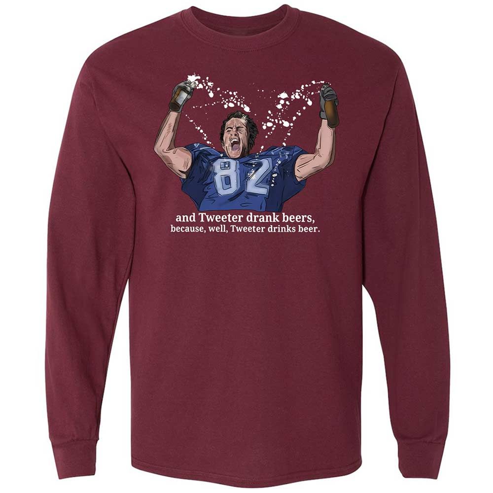 Long Sleeve T-Shirt - KDVA62LB - Maroon - 6