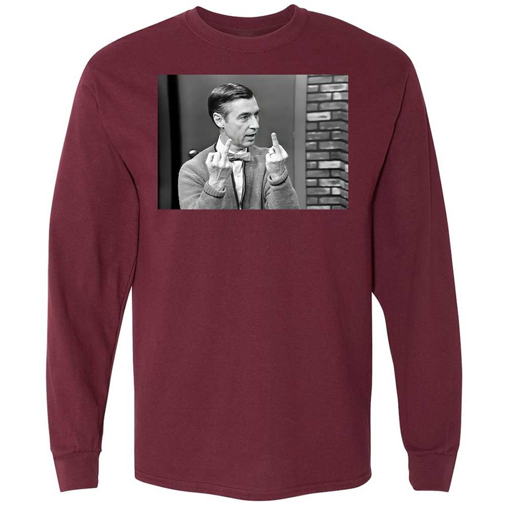 Long Sleeve T-Shirt - 6S7S1BV8 - Maroon - 6