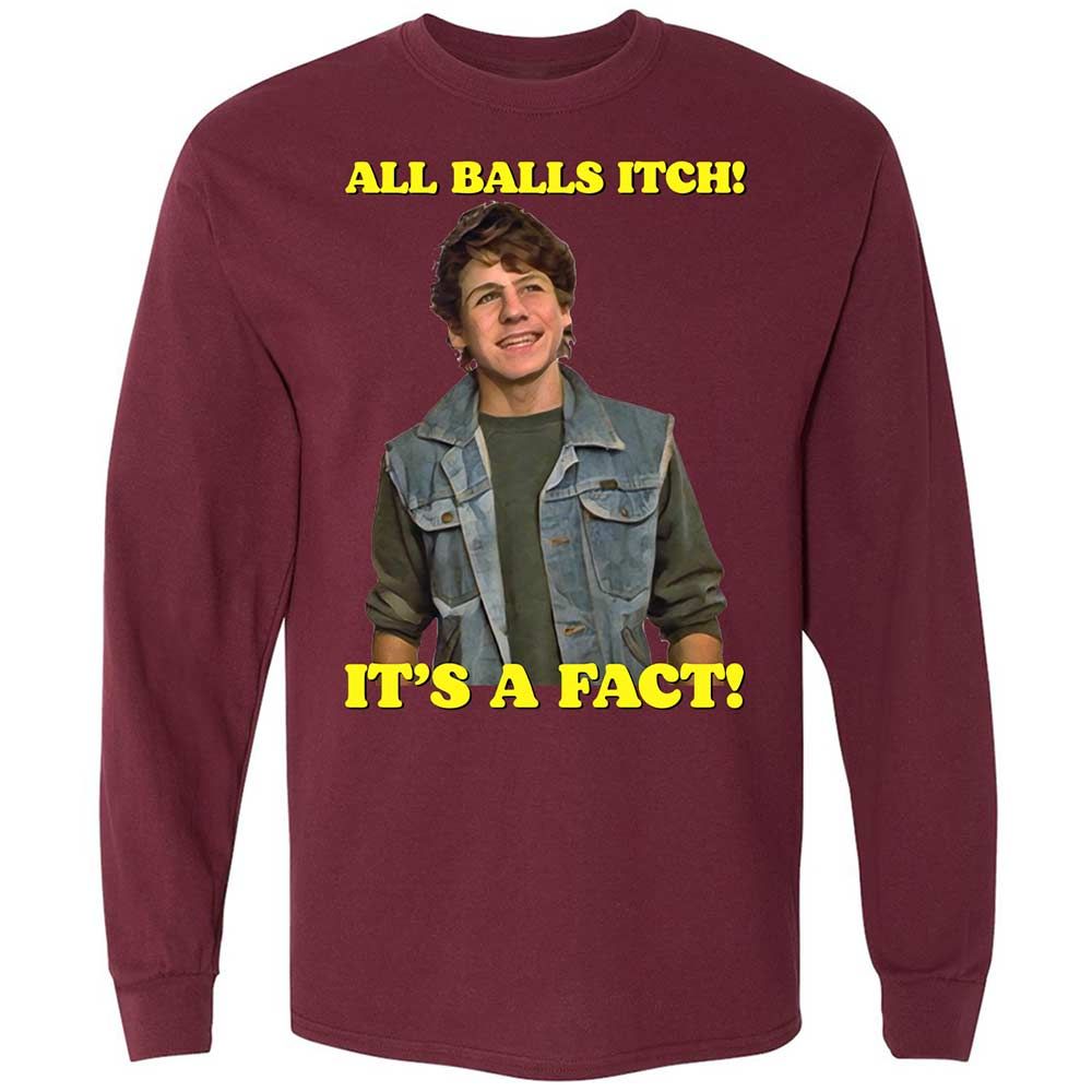 Long Sleeve T-Shirt - RGMC64Q4 - Maroon - 6
