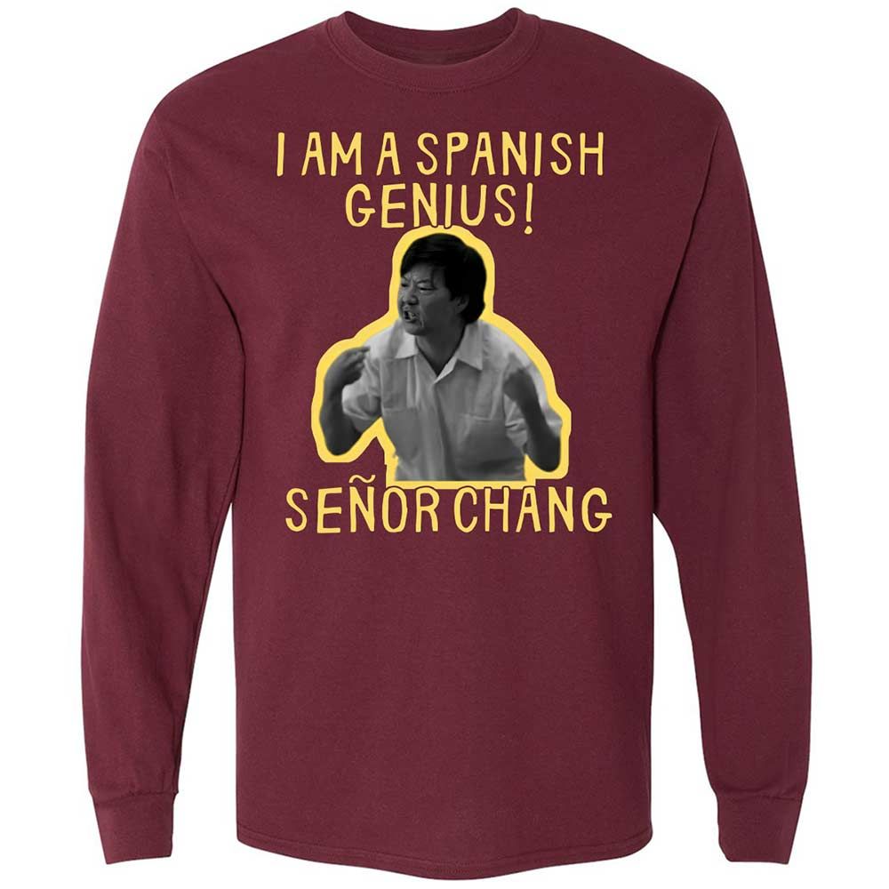 Long Sleeve T-Shirt - LMNG2NMS - Maroon - 6