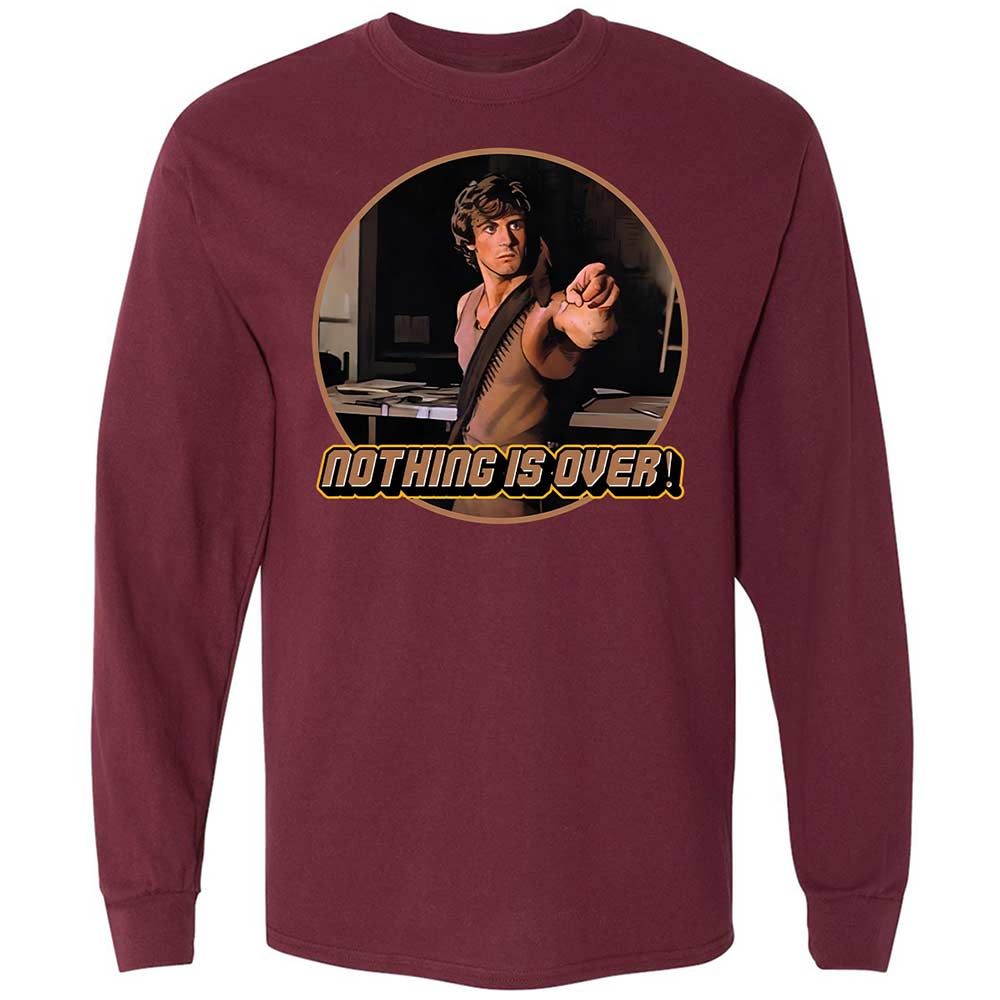 Long Sleeve T-Shirt - WNYLKG84 - Maroon - 6