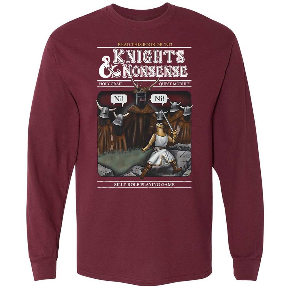 Long Sleeve T-Shirt - BPYHRS3Z - Maroon - 6
