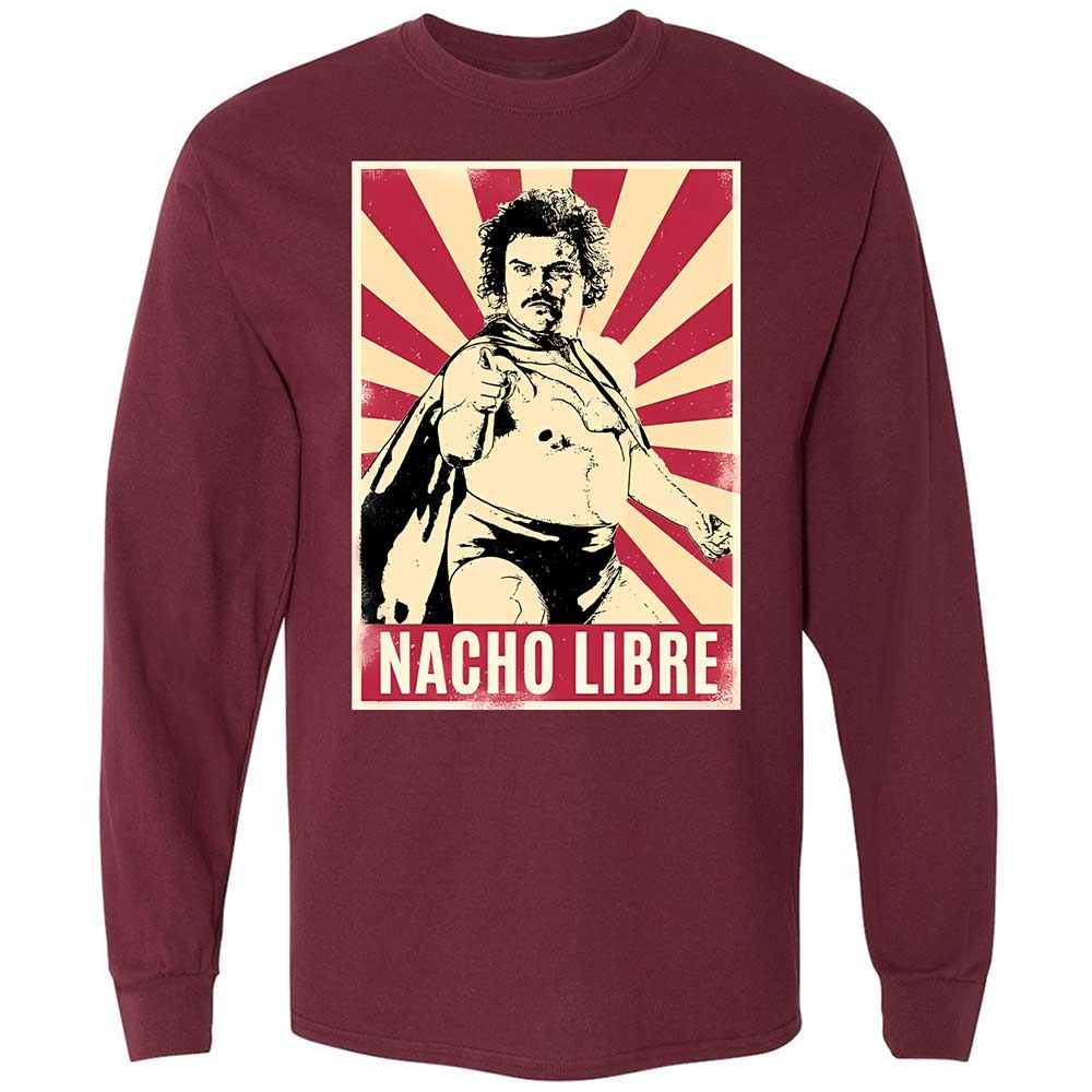 Long Sleeve T-Shirt - 5GWPQP7N - Maroon - 6