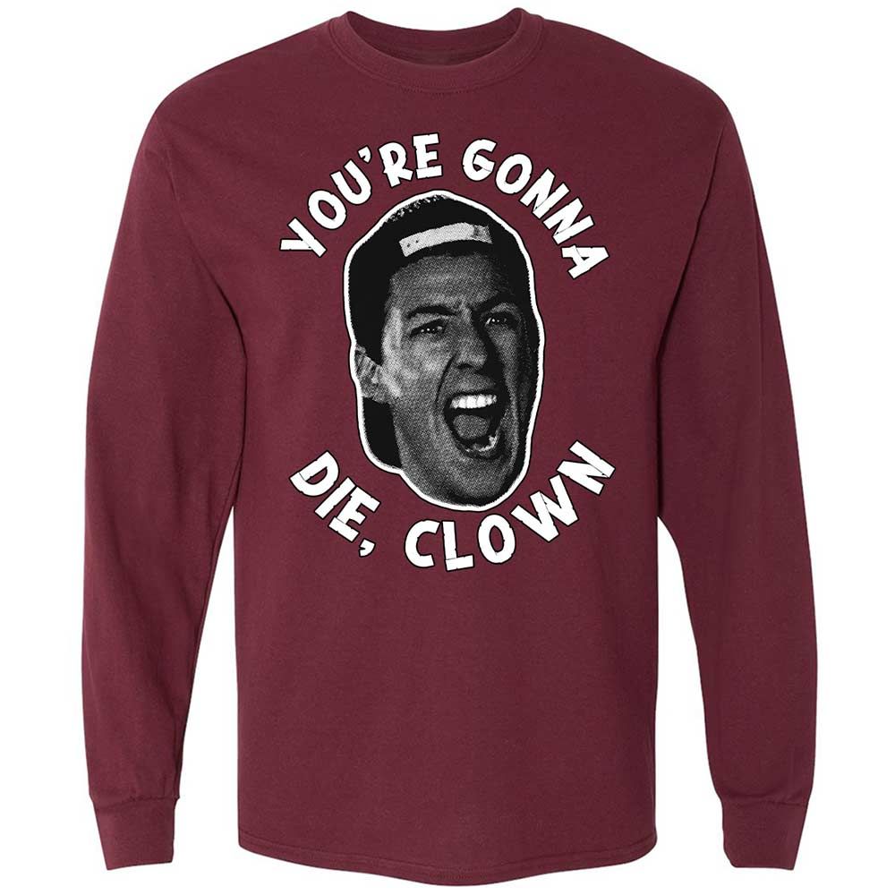 Long Sleeve T-Shirt - 8EHGR7XN - Maroon - 6