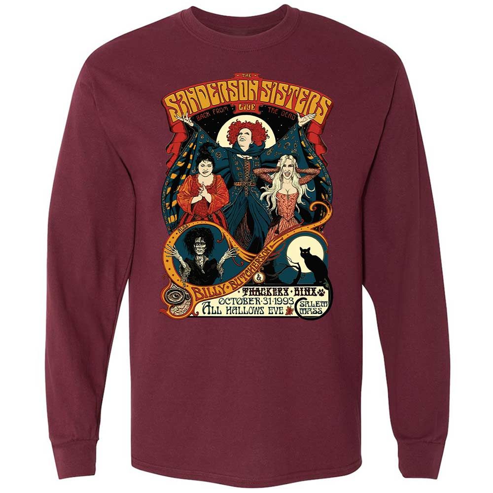 Long Sleeve T-Shirt - BYPUMM7F - Maroon - 6