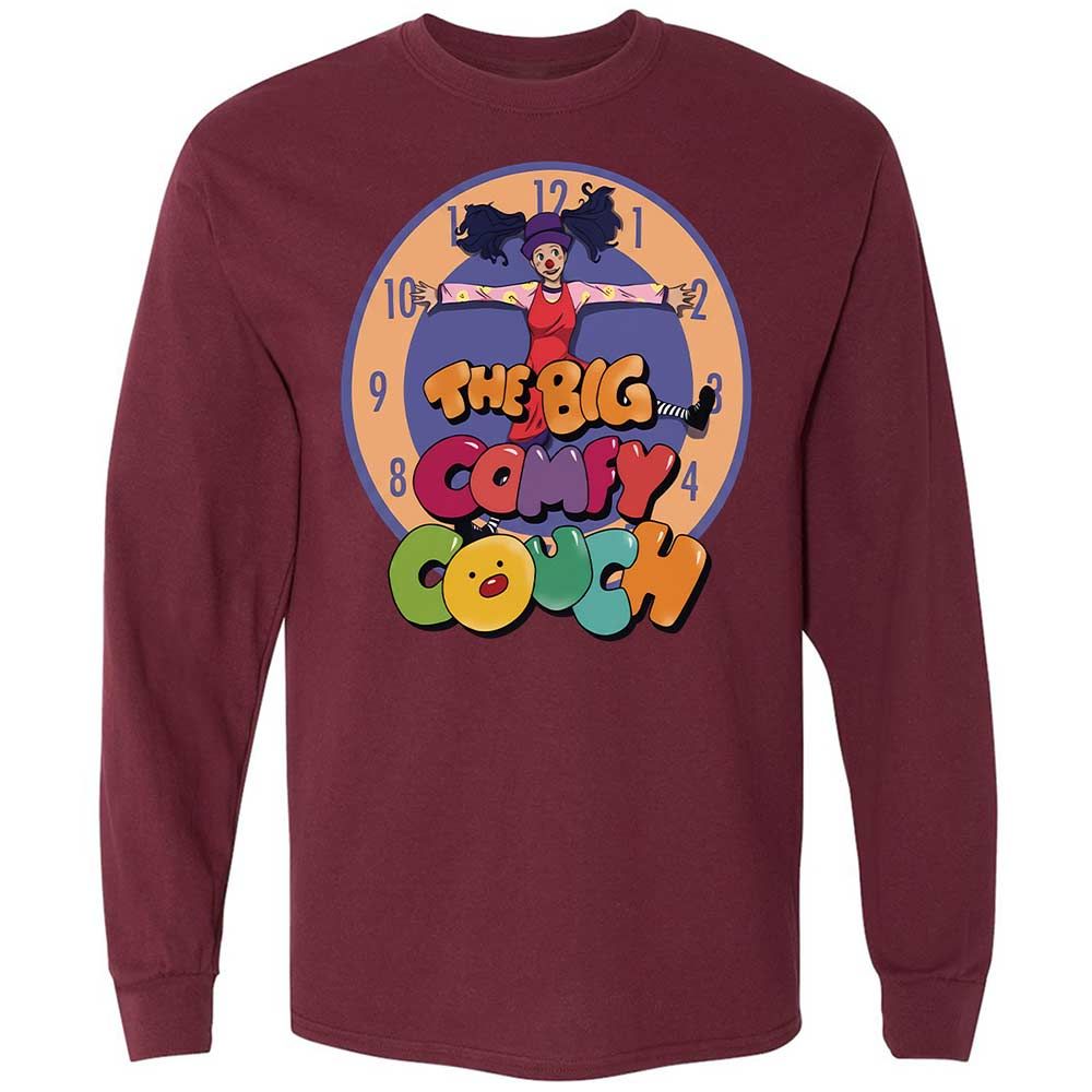 Long Sleeve T-Shirt - FNLCXNDT - Maroon - 6