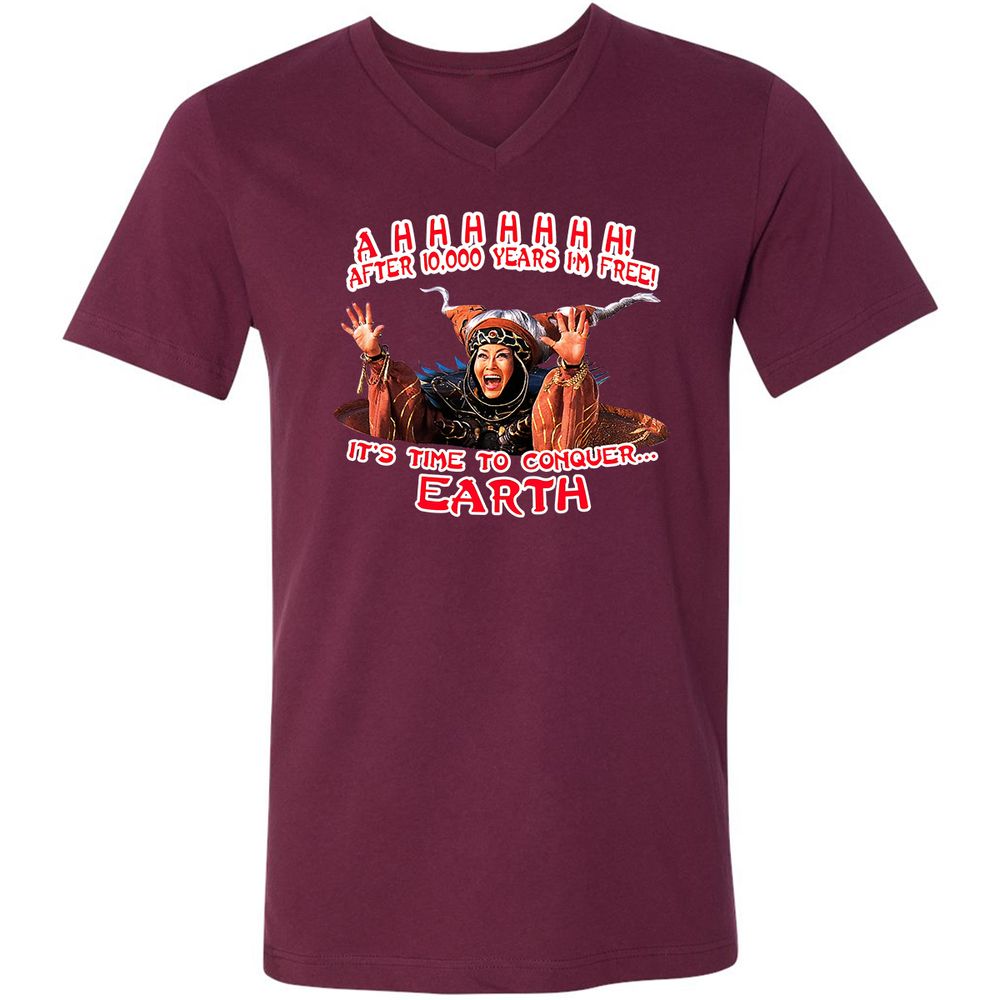Retro Rita Repulsa MMPR - Maroon - 6