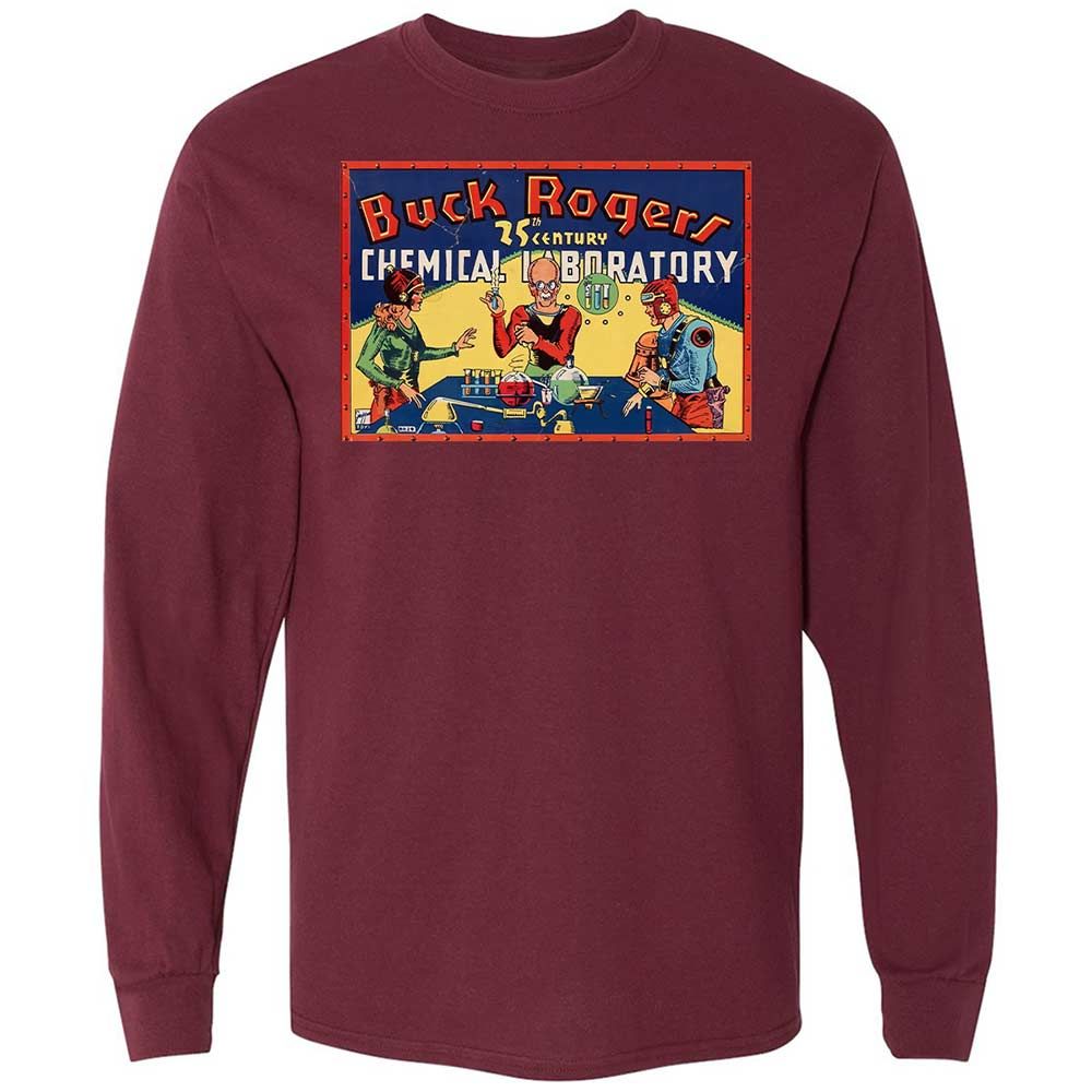 Long Sleeve T-Shirt - 2EG8JXB6 - Maroon - 6