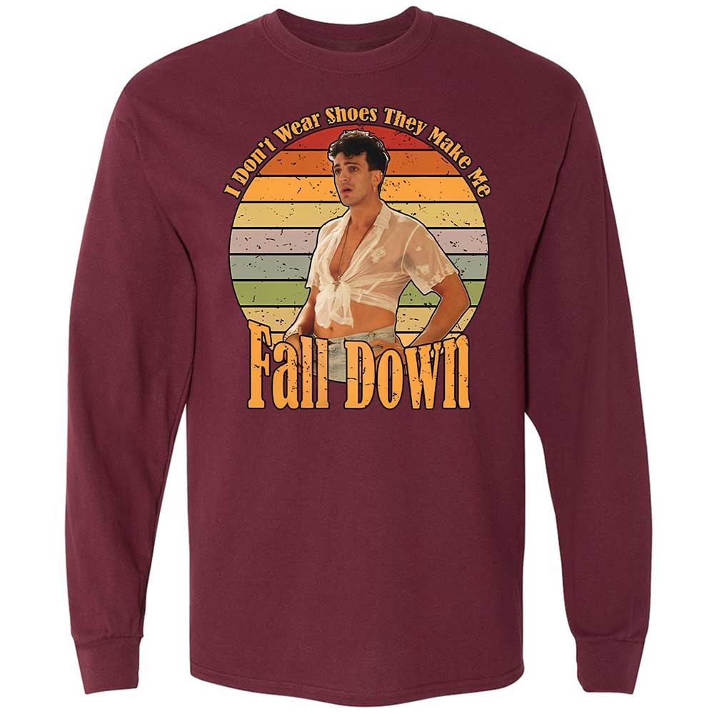 Long Sleeve T-Shirt - CM79ACVH - Maroon - 6