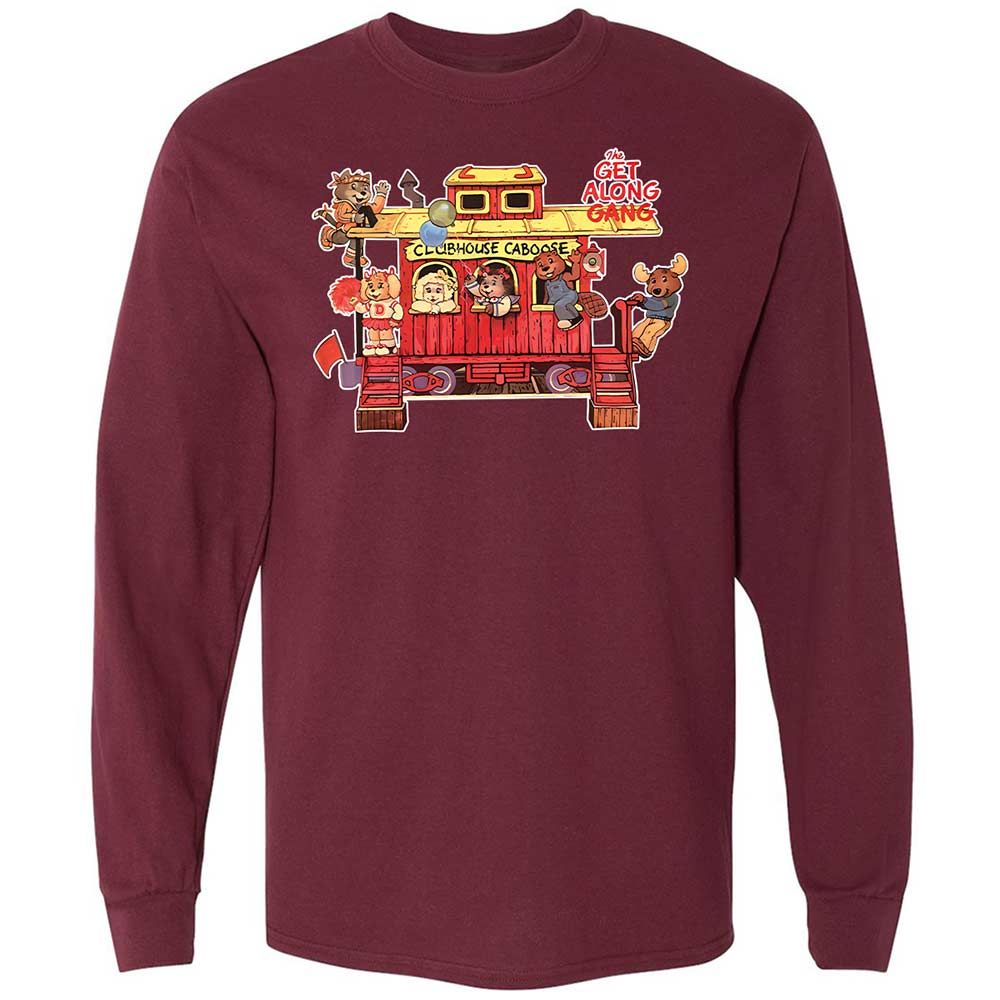 Long Sleeve T-Shirt - PUNVPKXX - Maroon - 6