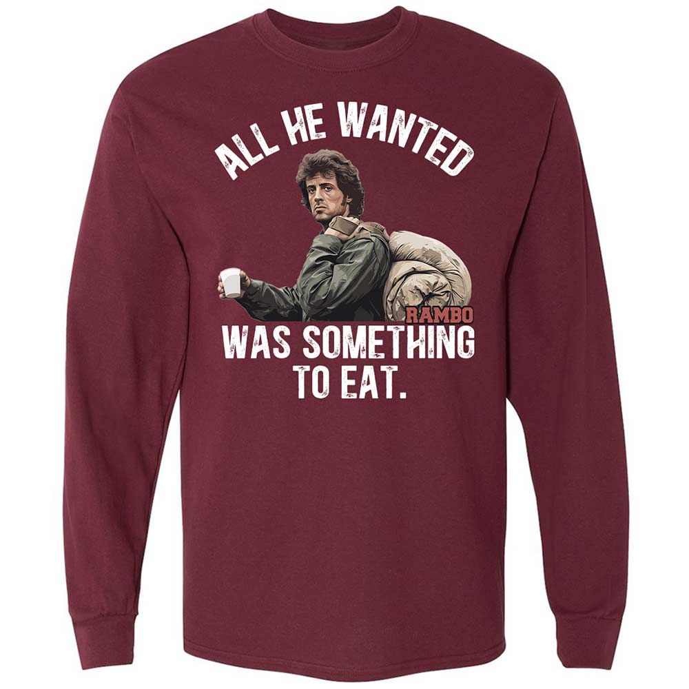 Long Sleeve T-Shirt - G3RH83A1 - Maroon - 6