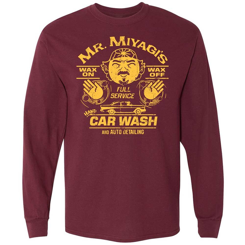 Long Sleeve T-Shirt - 3BQKR198 - Maroon - 6