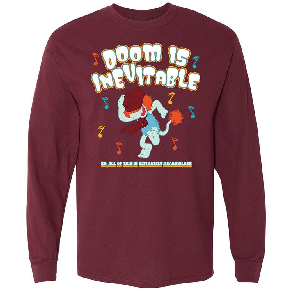Long Sleeve T-Shirt - N5111JWU - Maroon - 6