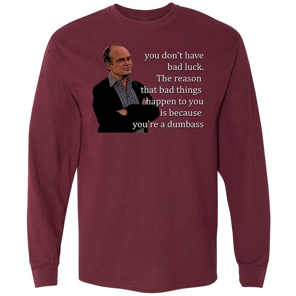 Long Sleeve T-Shirt - 9MMPFEJL - Maroon - 6