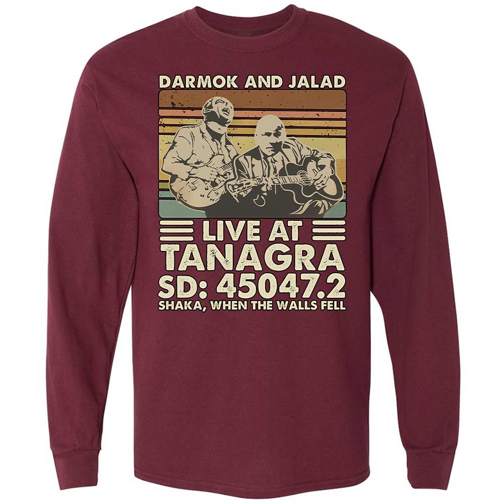 Long Sleeve T-Shirt - 1VNM5JLD - Maroon - 6