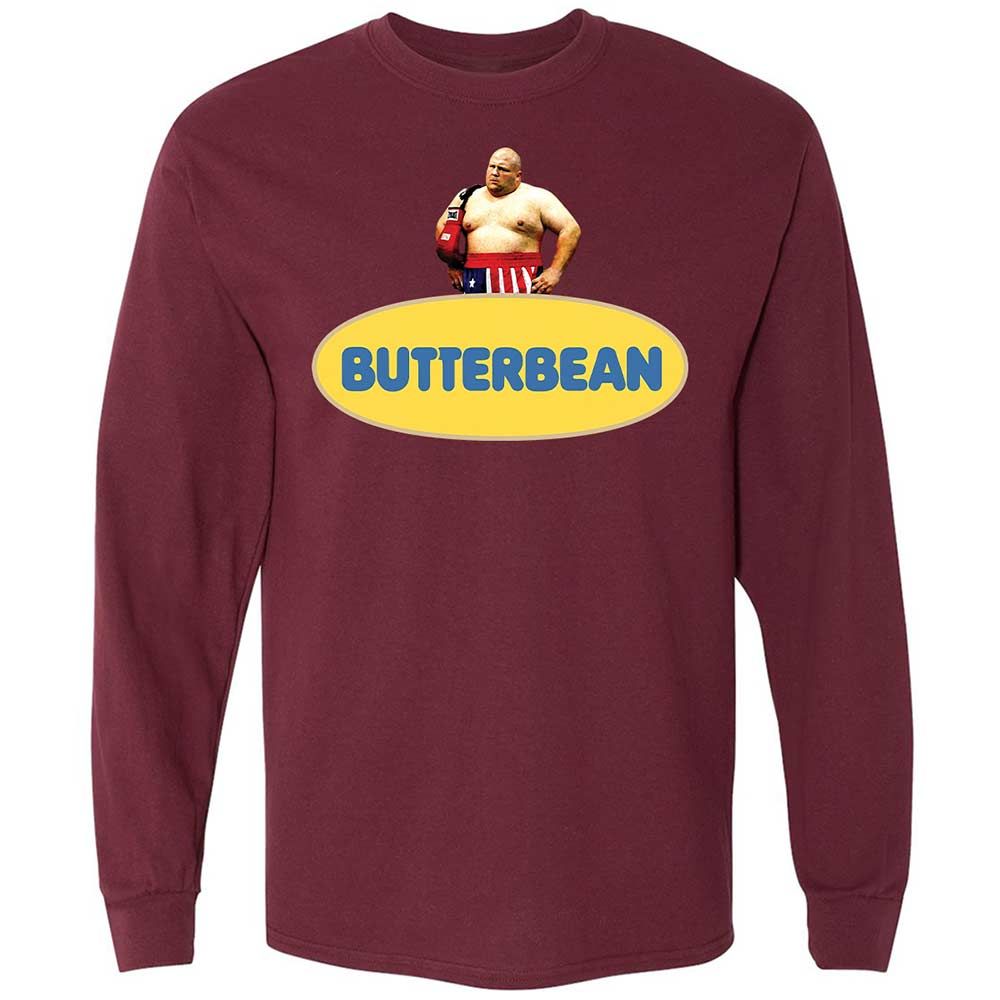 Hilarious Butterbean Boxing - Maroon - 6