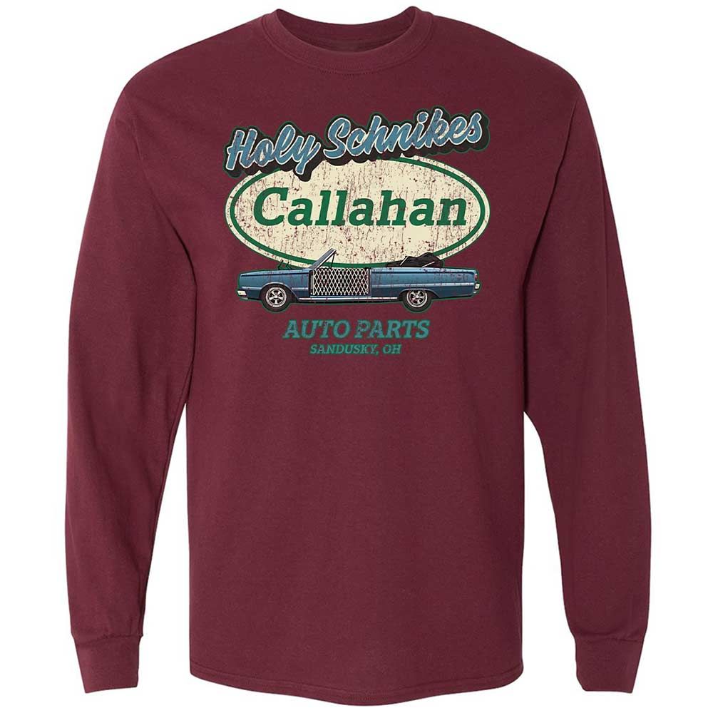 Long Sleeve T-Shirt - J4LJJMFQ - Maroon - 6
