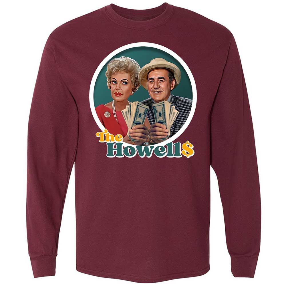 Long Sleeve T-Shirt - FUBJSF1V - Maroon - 6
