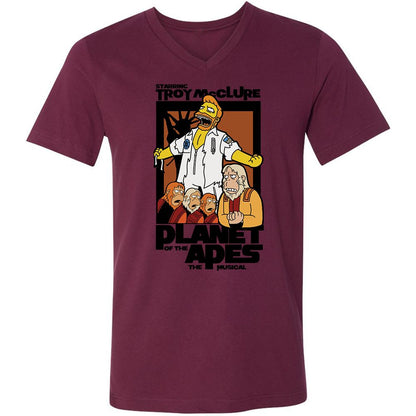Stop the Planet of the Apes - Maroon - 6