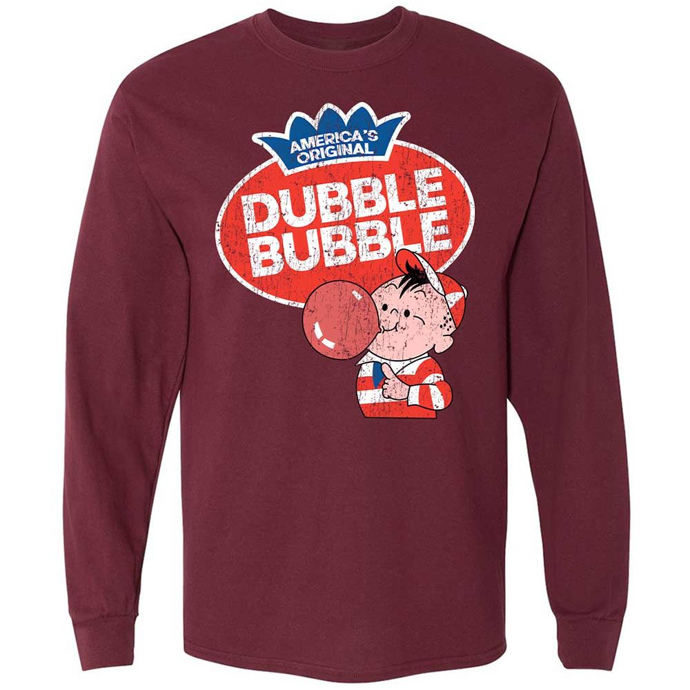 Long Sleeve T-Shirt - Q5QTV8F5 - Maroon - 6