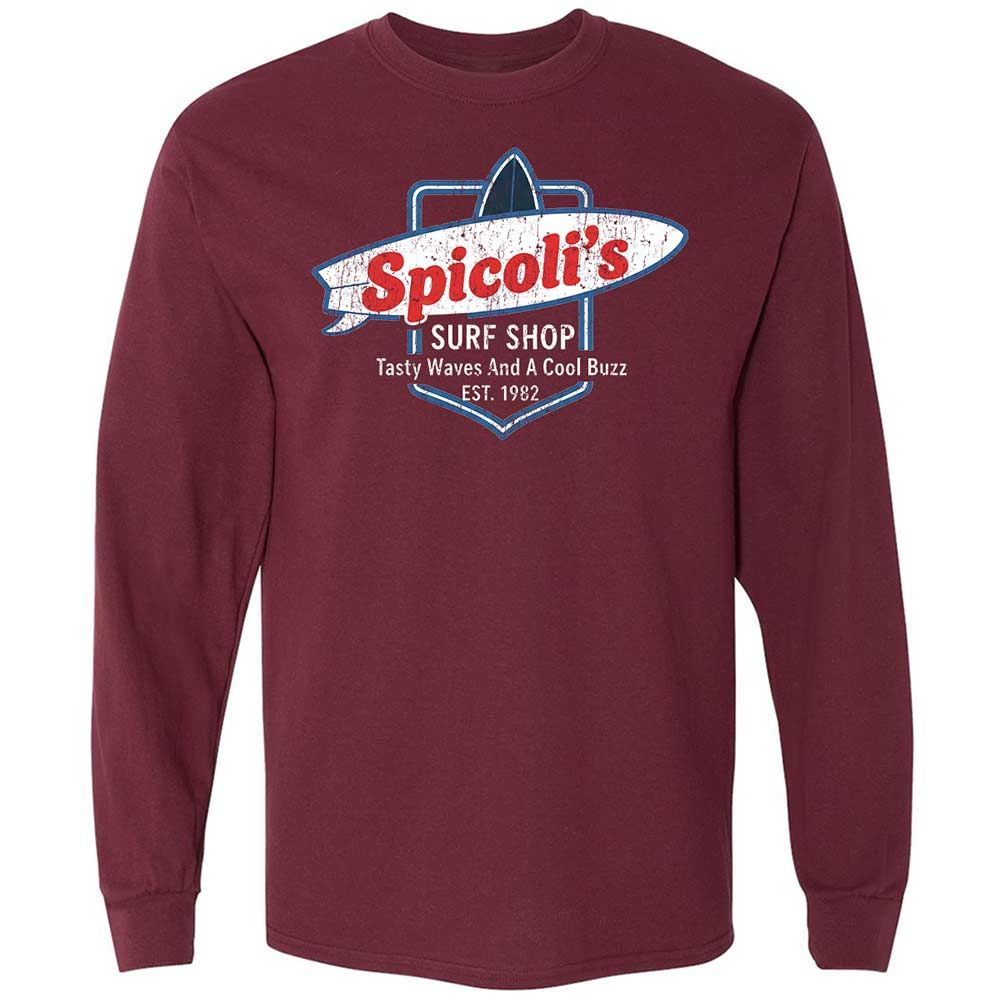 Long Sleeve T-Shirt - 6JLT2FP6 - Maroon - 6