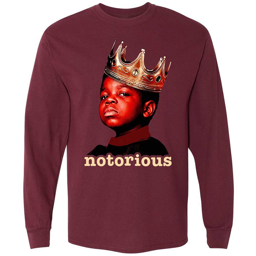 Biggie Smalls Crown - Maroon - 6