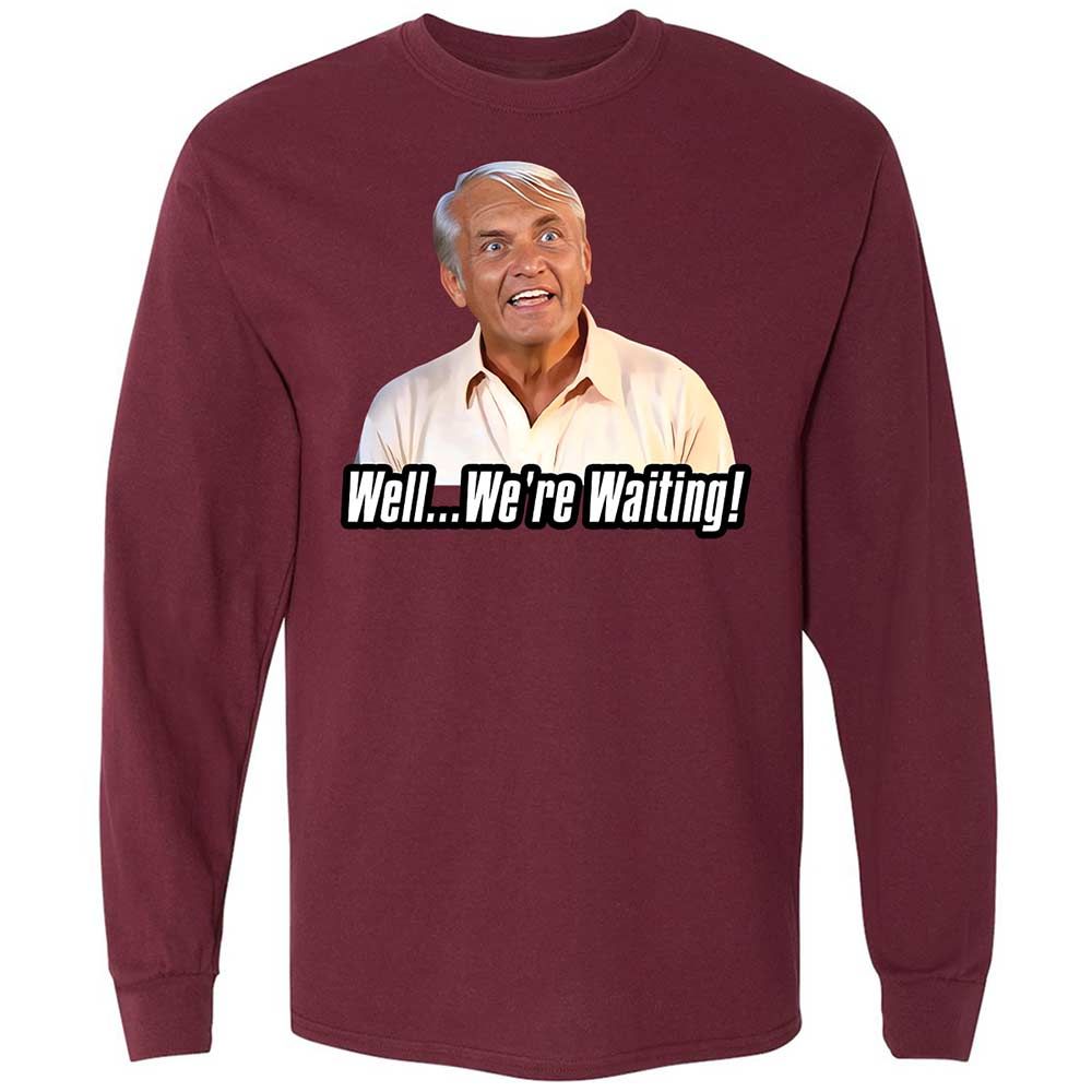 Long Sleeve T-Shirt - 6ZSZNZVJ - Maroon - 6