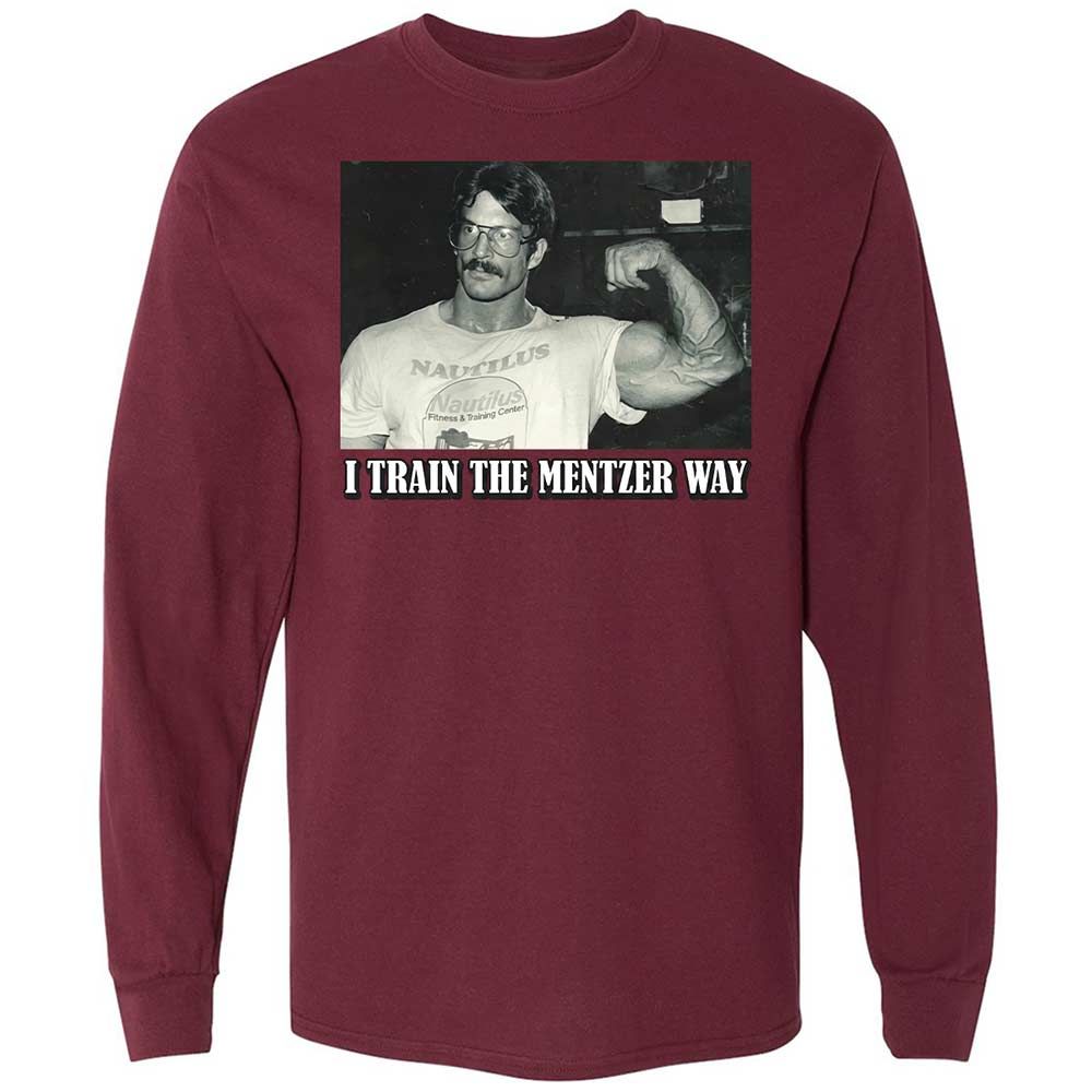 Long Sleeve T-Shirt - EARHATXX - Maroon - 6