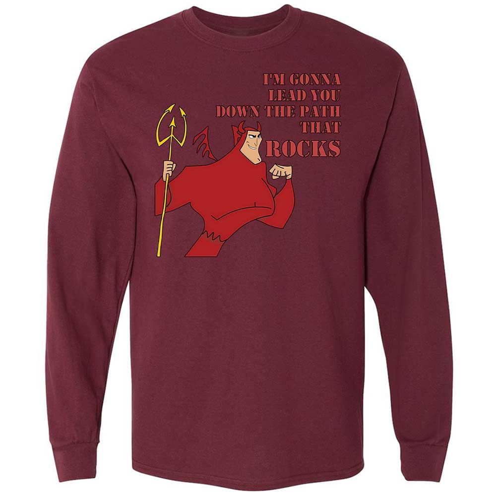 Long Sleeve T-Shirt - 7SDWQVM3 - Maroon - 6
